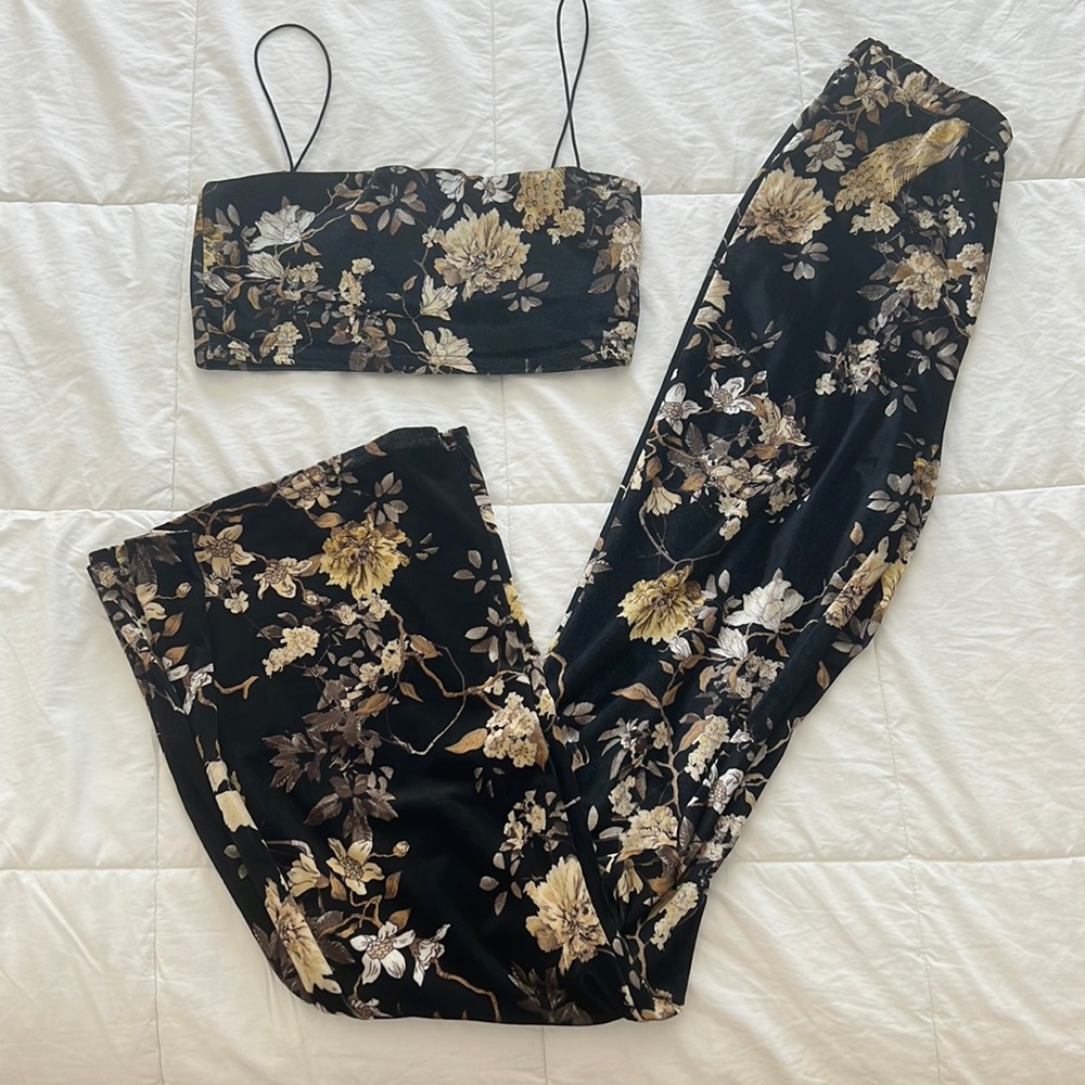 Floral Two Piece Set